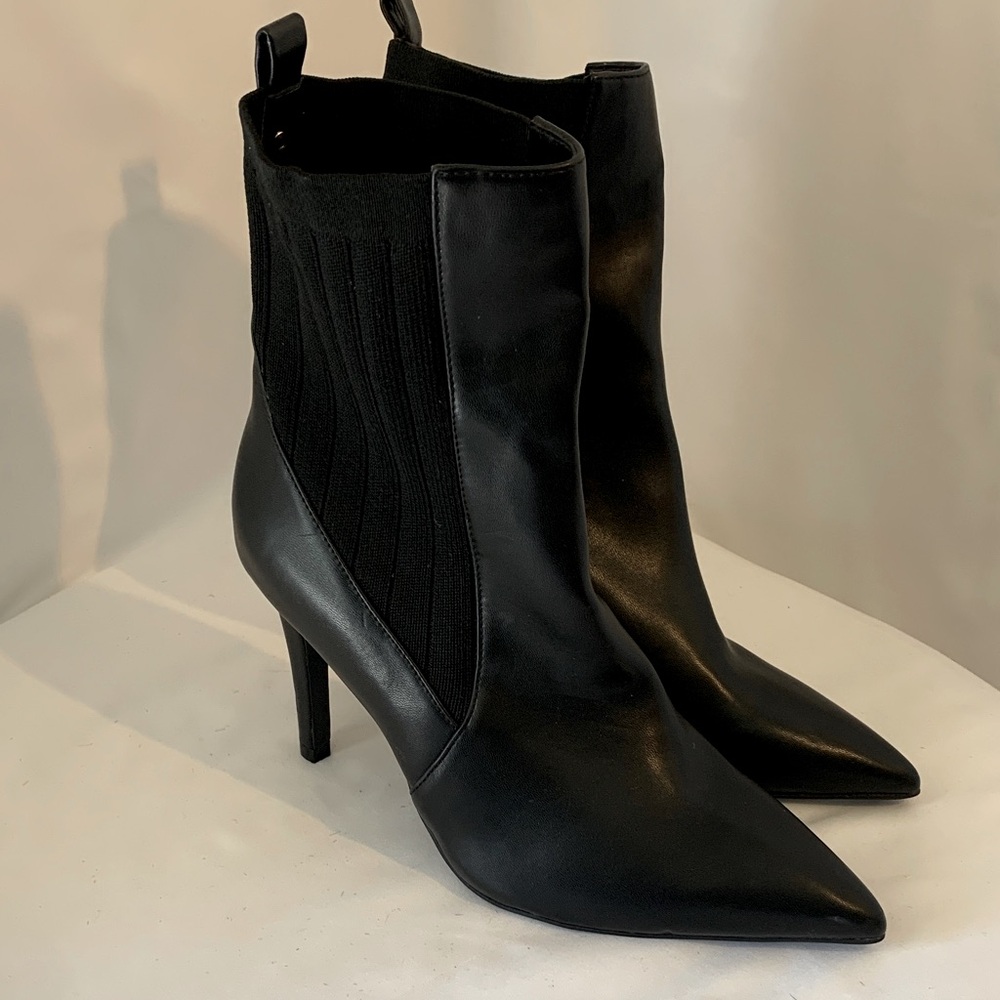 Guess Black Heeled Boots